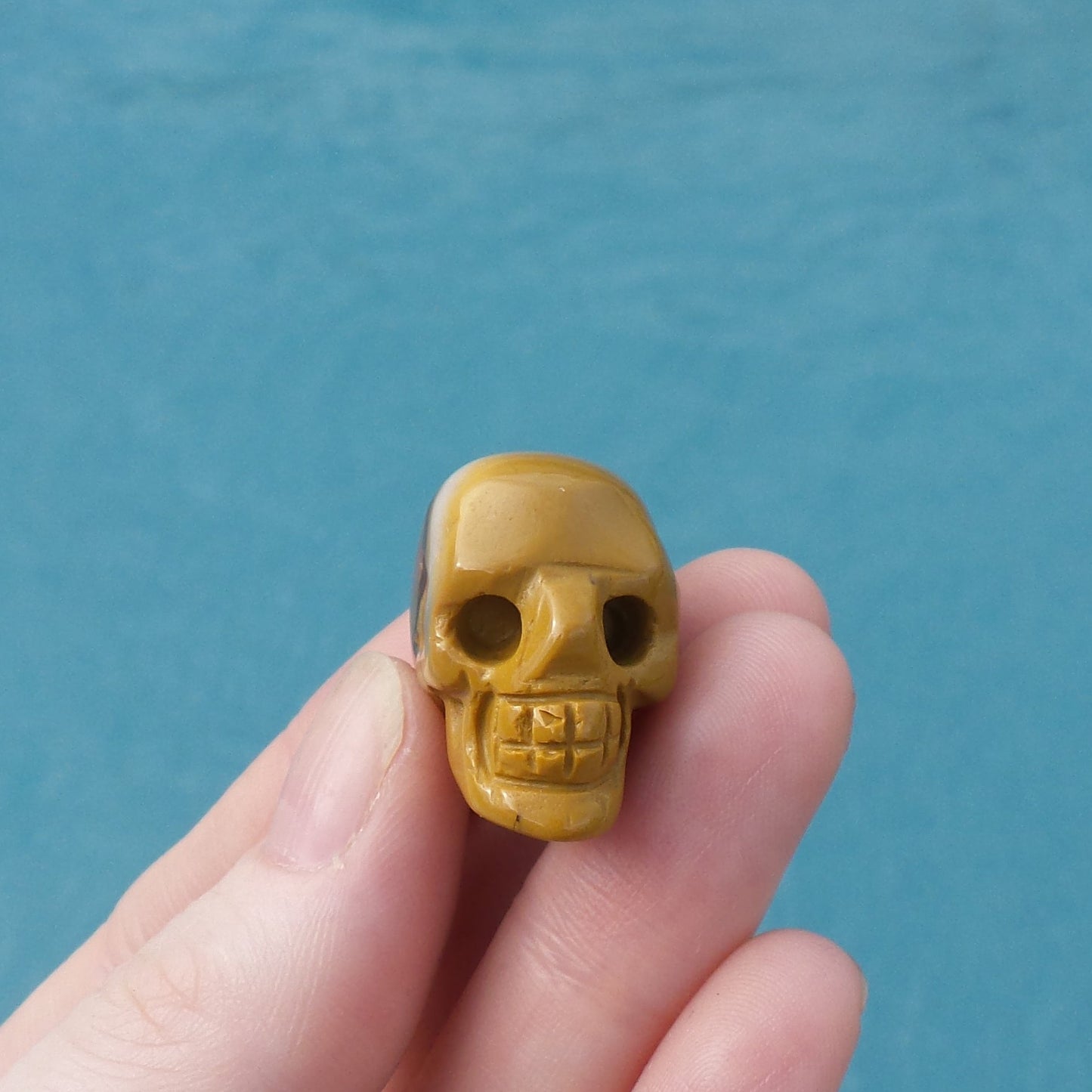 Mini Mookaite Skull