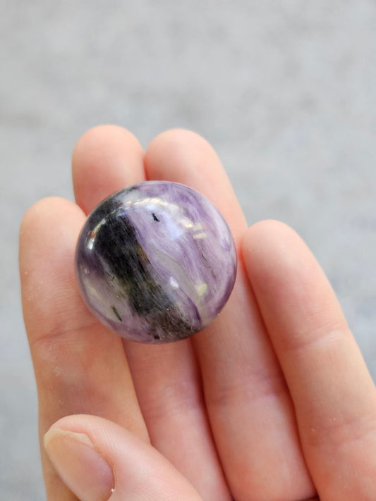 Charoite Sphere