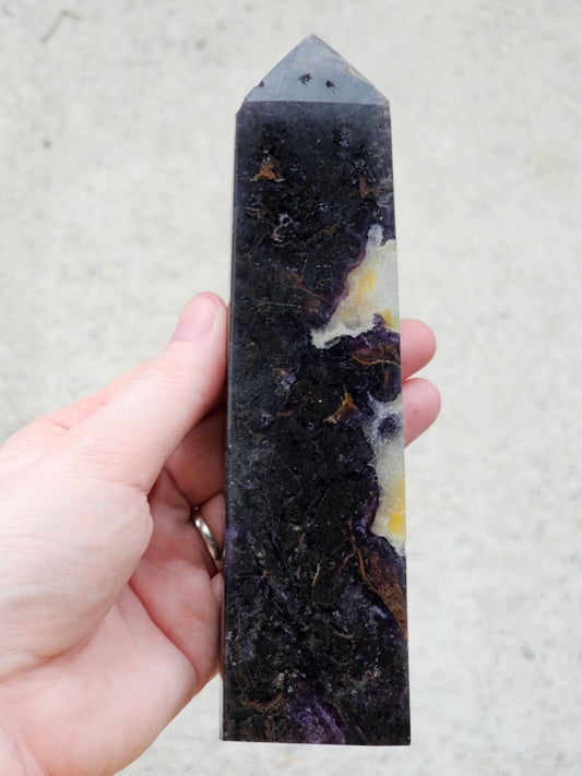 Purple Fluorite Tower