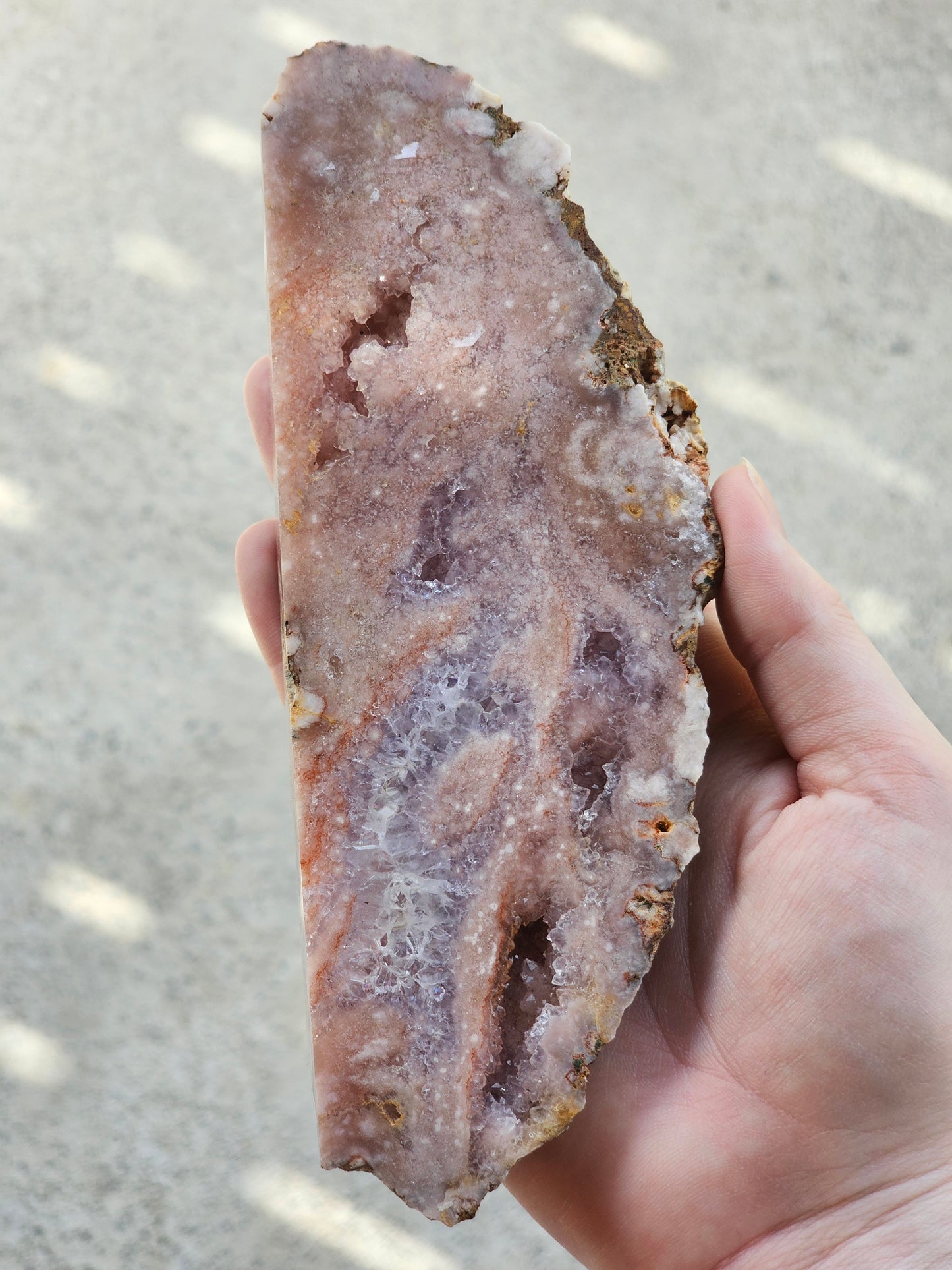 Pink Amethyst Slab