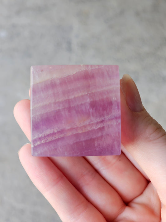 Purple Fluorite Cube